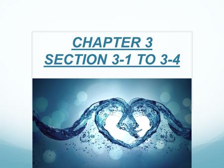 CHAPTER 3 SECTION 3-1 TO 3-4. LIVING SYSTEMS AS COMPARTMENTS  P. 78-85.