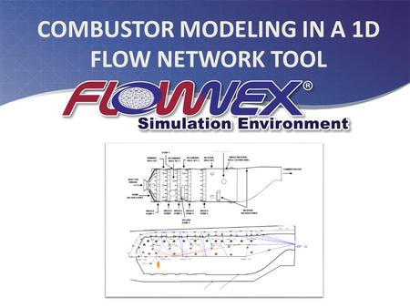 Combustor modeling in a 1D flow network tool