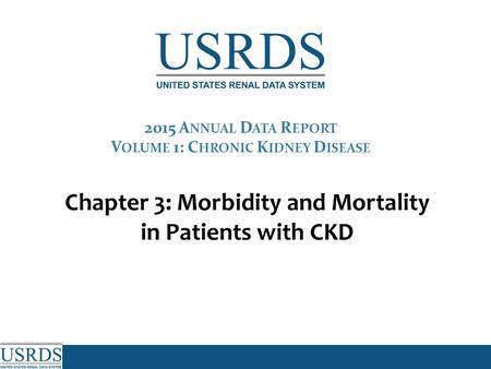 at risk) for Medicare patients aged 66 and older, by CKD status, 2013