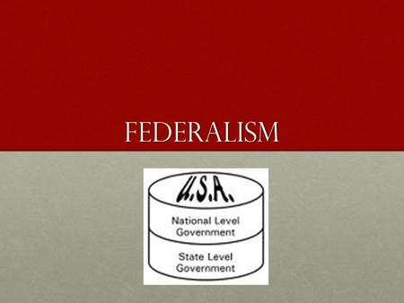 Federalism. Divided Powers The Constitution clearly outlines powers that are held by the national government, those that are given to the states, and.