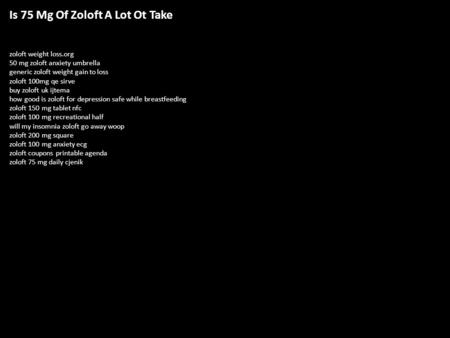 Generic zoloft price