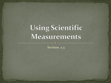 Section 2.3. Accuracy: the closeness of measurements to the correct or accepted value of the quantity measured Precision: the closeness of a set of measurements.