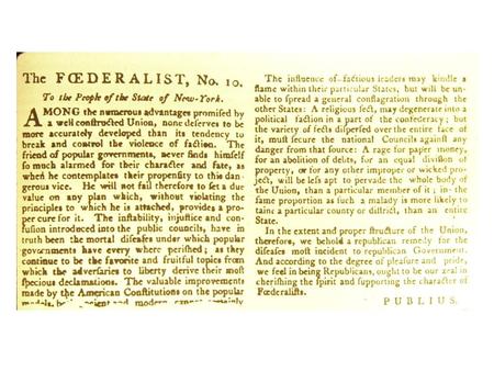 I propose, in a series of papers, to discuss the following interesting particulars: — The utility of the UNION to your political prosperity — The insufficiency.