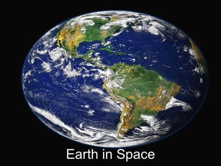 Earth in Space. How Earth Moves Earth moves through space in two major ways: rotation and revolution.