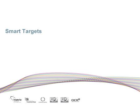 Smart Targets. Agenda Introductions What is and Why have a target? Issues with target setting Aspects to consider when target setting SMART Effective.