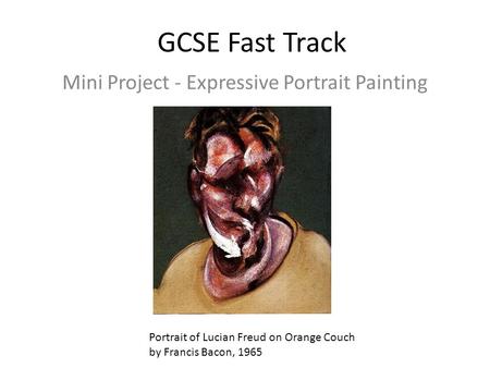 Mini Project - Expressive Portrait Painting