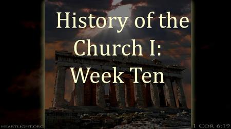 History of the Church I: Week Ten. Start of the Papacy  In 452, Attila the Hun was advancing towards Rome  Bishop Leo went to meet Attila as a representative.