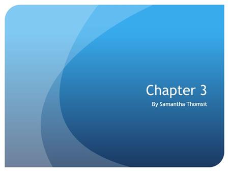 Chapter 3 By Samantha Thomsit. DIVERGENT THINKING A type of creative thinking that starts from a common point and moves outward to a variety of perspectives.