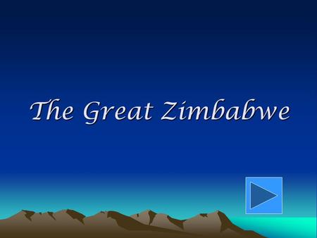 The Great Zimbabwe The Great Enclosure, Great Zimbabwe Monument.