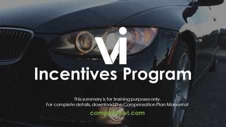 Incentives Program compplan.vi.com