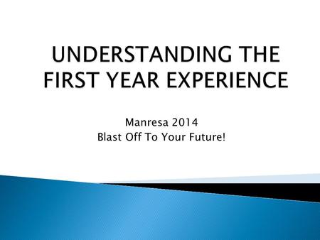 Manresa 2014 Blast Off To Your Future!.  Millennial Generation ◦ Age: 18-33 (1980s-early 2000s) ◦ Relatively unattached to politics and religion ◦ Linked.