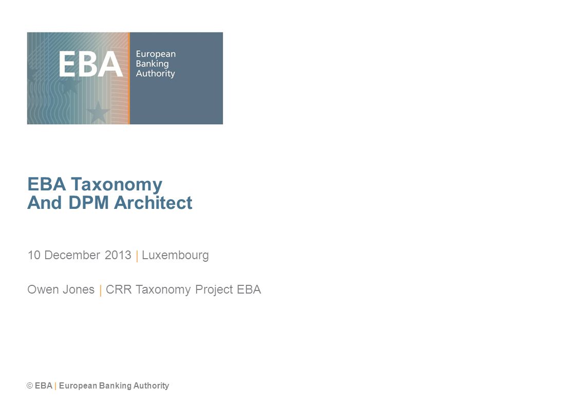 EBA XBRL add-in for Excel