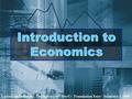 Introduction to Economics Lectures&Seminars/ DeianDoykov/ SityU/ Foundation Year/ Semester 1-2008.