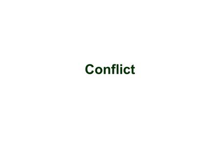 Conflict. Why is Conflict Important? Without conflict, there is no plot! The plot is created around the conflict. Conflict is introduced in rising action.