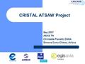 CRISTAL ATSAW Project Sep 2007 ASAS TN Christelle Pianetti, DSNA Simona Canu-Chiesa, Airbus.