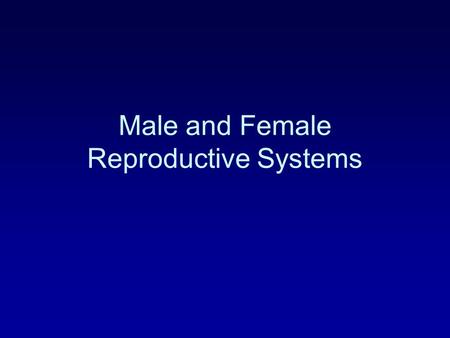 Male and Female Reproductive Systems. KNOW: NOTES ON REPRODUCTION SYSTEM Label Male/Female reproductive organs Know key terms and function of key terms.