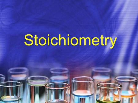 Stoichiometry. What is stoichiometry? Composition stoich – deals with mass relationships of elements in compounds (review Ch 3) Reaction stoich – deals.