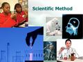 Scientific Method. What is scientific inquiry? The ways in which scientists study the natural world… …and propose explanations based on the evidence.