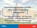 Westinghouse/Southern/SCANA – New Build Configuration Management