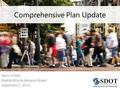 Comprehensive Plan Update Kevin O’Neill Seattle Bicycle Advisory Board September 2, 2015.