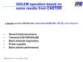 GOLEM operation based on some results from CASTOR J. Stockel, and the CASTOR team, Association EURATOM / IPP.CR, Czech Republic Several historical picture.