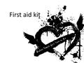First aid kit. Is a collection of supplies and equipment for use in giving firts aid kit First aid kits may be made up of different contents depending.