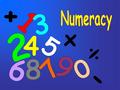 Number and algebra Shape, space and measures Handling data.