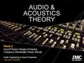 Week 2 Sound Physics, Ranges of Hearing Frequency, Wavelength, Period, Velocity Audio Engineering & Sound Production Unit code: AUD202 AUDIO & ACOUSTICS.
