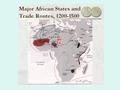 Mali Almoravids convert & conquer Ghanian empire 50+ years later, western Sudan breaks into various small kingdoms mid-1200s, Keita ruling clan formed.