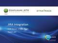 JIRA Integration 0.04 Version of JIRA Plugin Rajesh Jain.