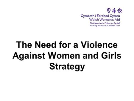 The Need for a Violence Against Women and Girls Strategy.