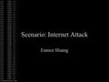 Scenario: Internet Attack Eunice Huang. What is DDoS? A denial-of-service attack (DoS attack) is an attempt to make a computer resource unavailable to.