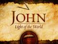 John 12:35-50 A. The refusing of the lord’s Salvation.