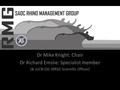 SADC Rhino Management Group Dr Mike Knight: Chair Dr Richard Emslie: Specialist member (& IUCN SSC AfRSG Scientific Officer)