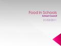 School Council.  There is a set of guidelines published by the Department of Education (2008)which sets the minimum nutritional standards for school.