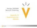Verigy V93000 Service Training Appendix B Autotransformer E8005A.