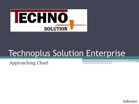 Technoplus Solution Enterprise Approaching Chart Informer.