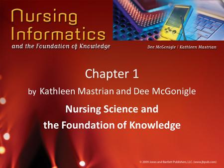 Chapter 1 by Kathleen Mastrian and Dee McGonigle