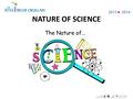 NATURE OF SCIENCE 2013 2014. Developments in biology have many impacts on every aspect of human life. The major aim of studies in biology and technology.