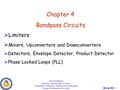 Eeng 360 1 Chapter 4 Bandpass Circuits   Limiters   Mixers, Upconverters and Downconverters   Detectors, Envelope Detector, Product Detector  