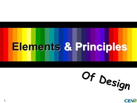 1 Elements & Principles Of Design. 2  To identify elements and principles of design  To examine the impact of elements and principles of design on apparel.