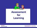 Assessment for learning Primary National Strategy Assessment for Learning.