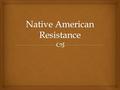  Indian Resistance  Hundreds of battles, wars, and massacres took place on the Plains between 1865-1890 in an effort to resist reservations and preserve.