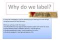 Why do we label? A historical investigation into the stereotyping or labeling of human beings using the example of Nazi Germany. What you will require.