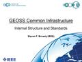 GEOSS Common Infrastructure Internal Structure and Standards Steven F. Browdy (IEEE)