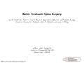 Pelvic Fixation in Spine Surgery by Ali Moshirfar, Frank F. Rand, Paul D. Sponseller, Stephen J. Parazin, A. Jay Khanna, Khaled M. Kebaish, John T. Stinson,