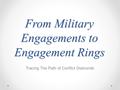 From Military Engagements to Engagement Rings Tracing The Path of Conflict Diamonds.
