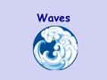 Waves Part 1: Kinds of Waves What is a Wave?  A wave is a disturbance in space/time that moves energy in a straight line from one place to another.