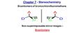 Chapter 7 - Stereochemistry Enantiomers of bromochlorofluoromethane Non-superimposable mirror images – Enantiomers.