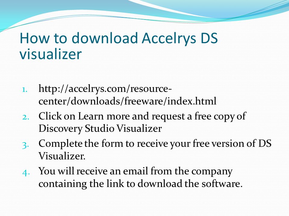Discovery studio visualizer biovia Discovery studio visualizer biovia